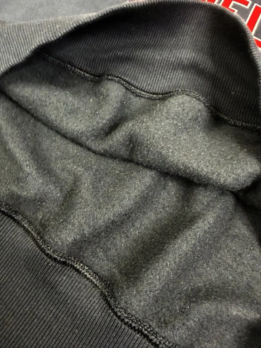 Nike XS Women Cornell Black Crop Fleece Sweatshirt Athleisure Soft Comfy EUC